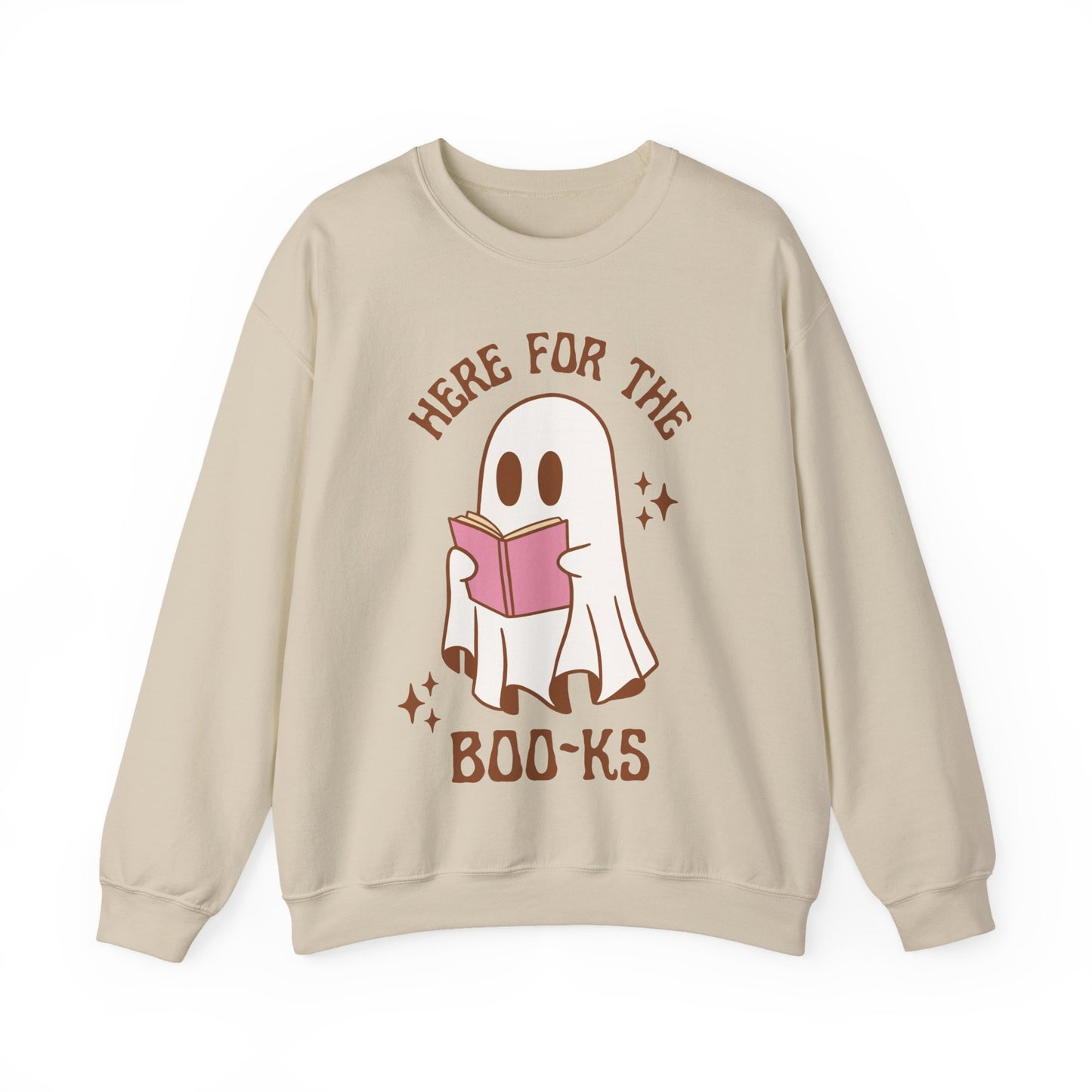 Here For The Books Crewneck