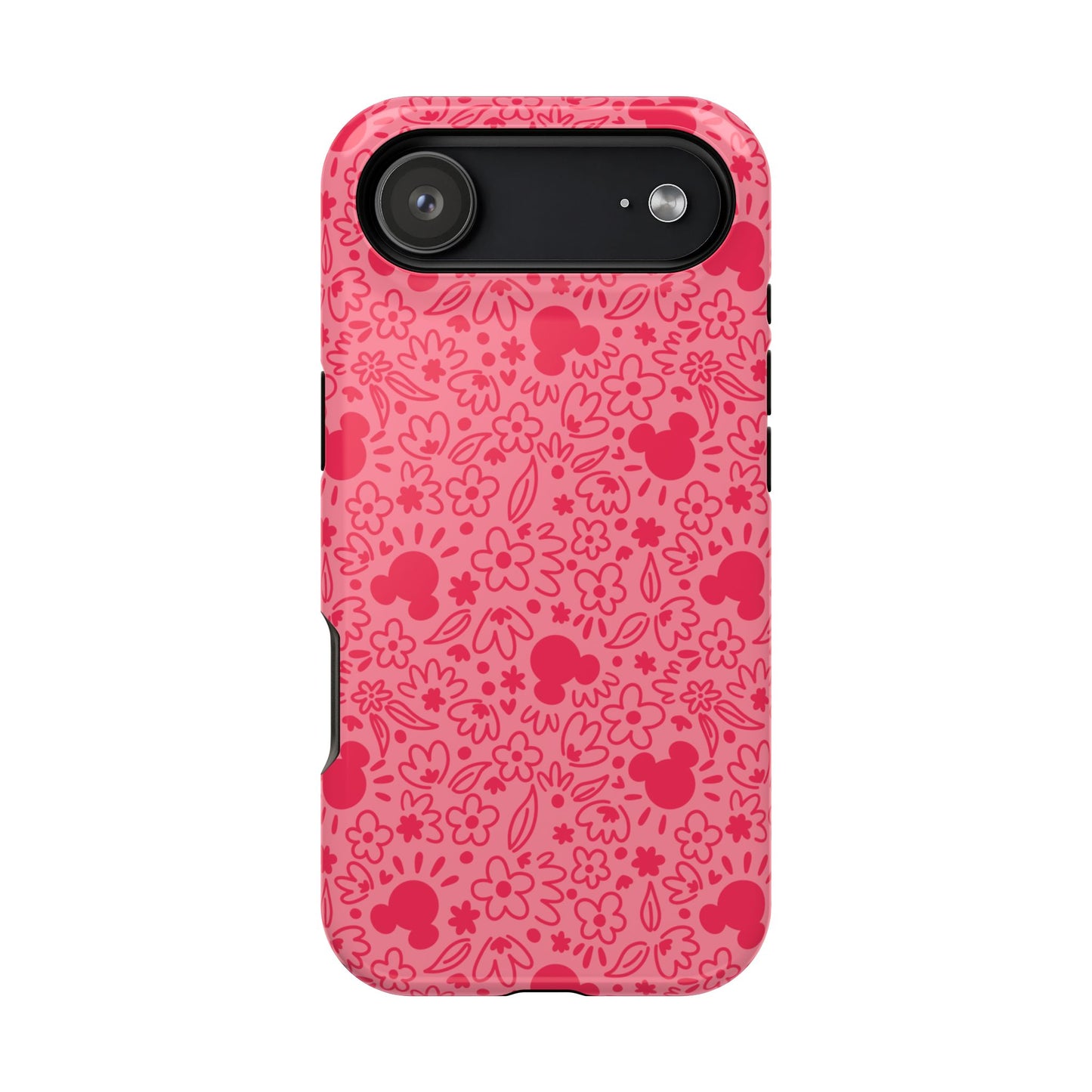 MagSafe Mouse Florals (Pink) iPhone Case
