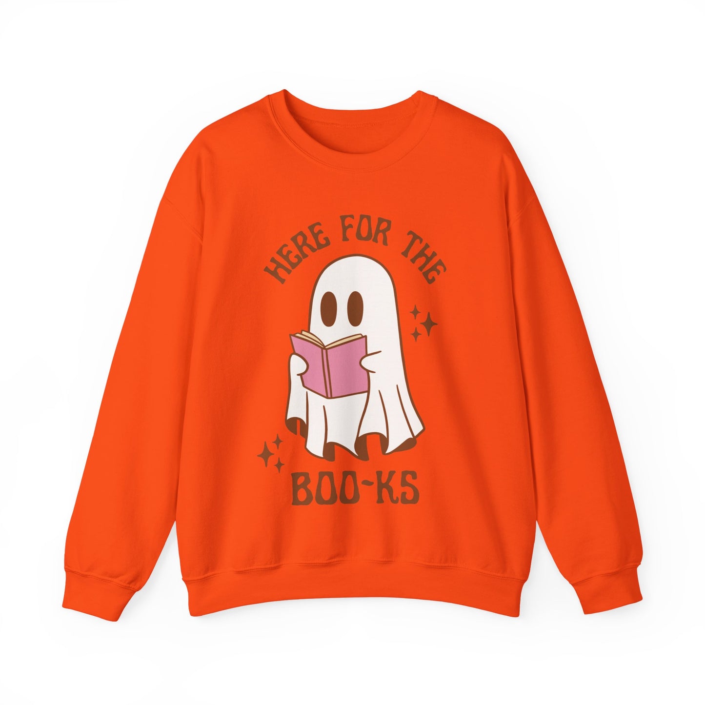 Here For The Books Crewneck