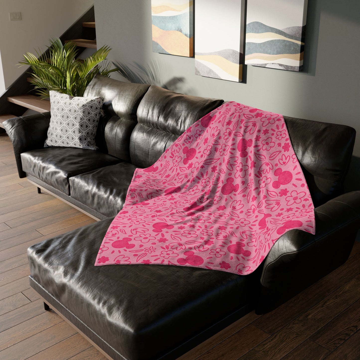 Magic Florals Throw Blanket