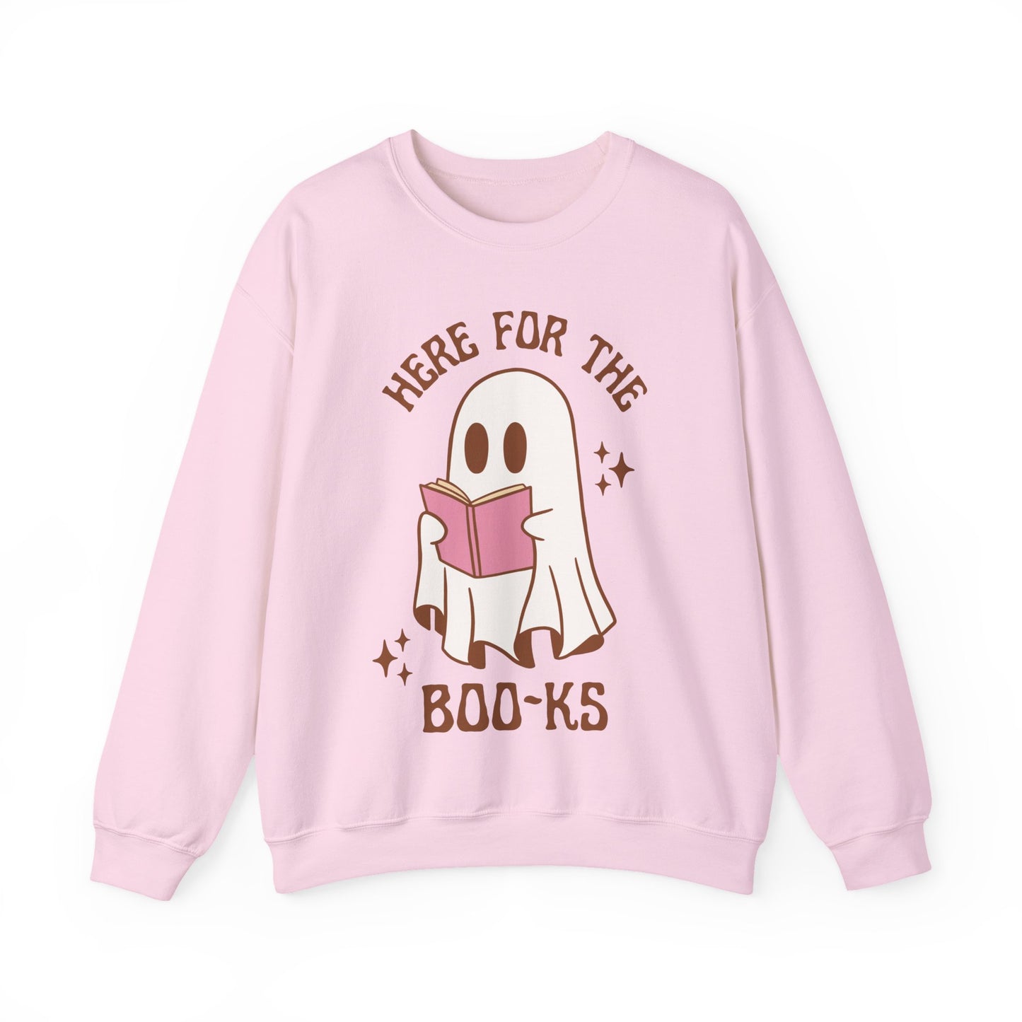 Here For The Books Crewneck