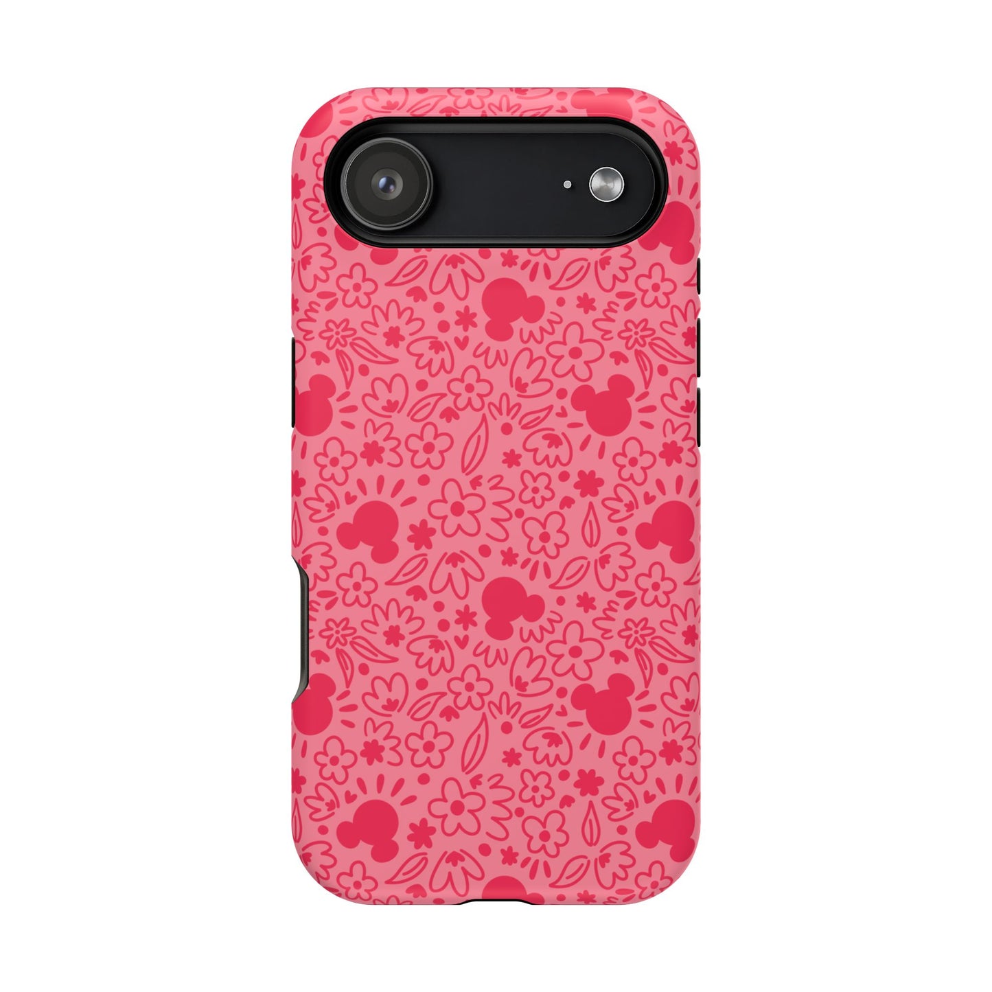 MagSafe Mouse Florals (Pink) iPhone Case