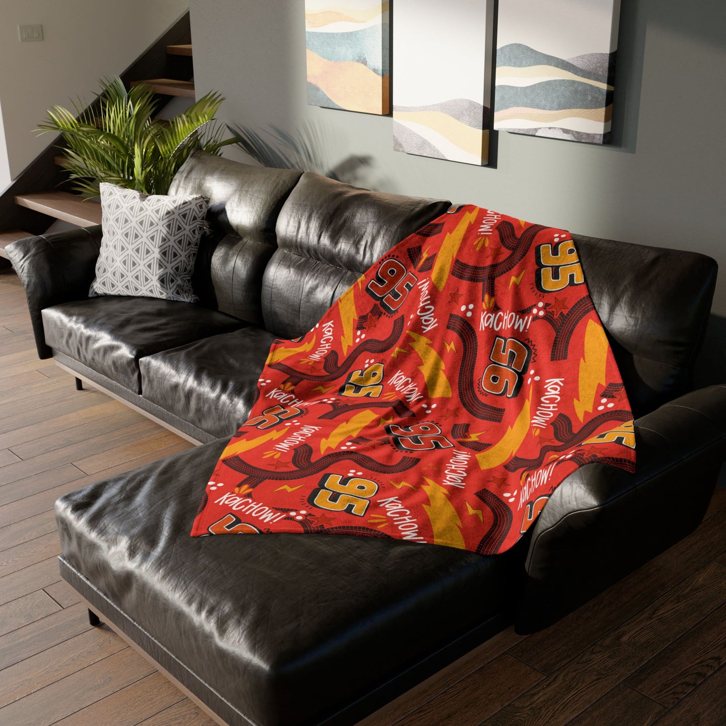 Ka-Chow Throw Blanket