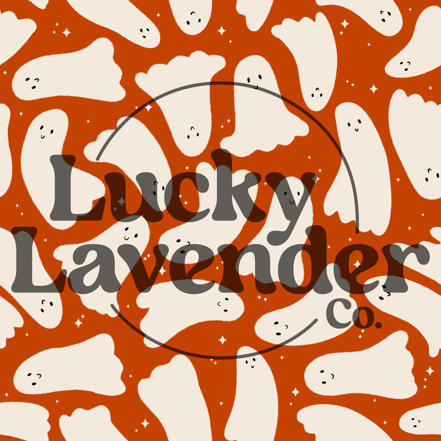 Cute Ghosties Seamless Pattern