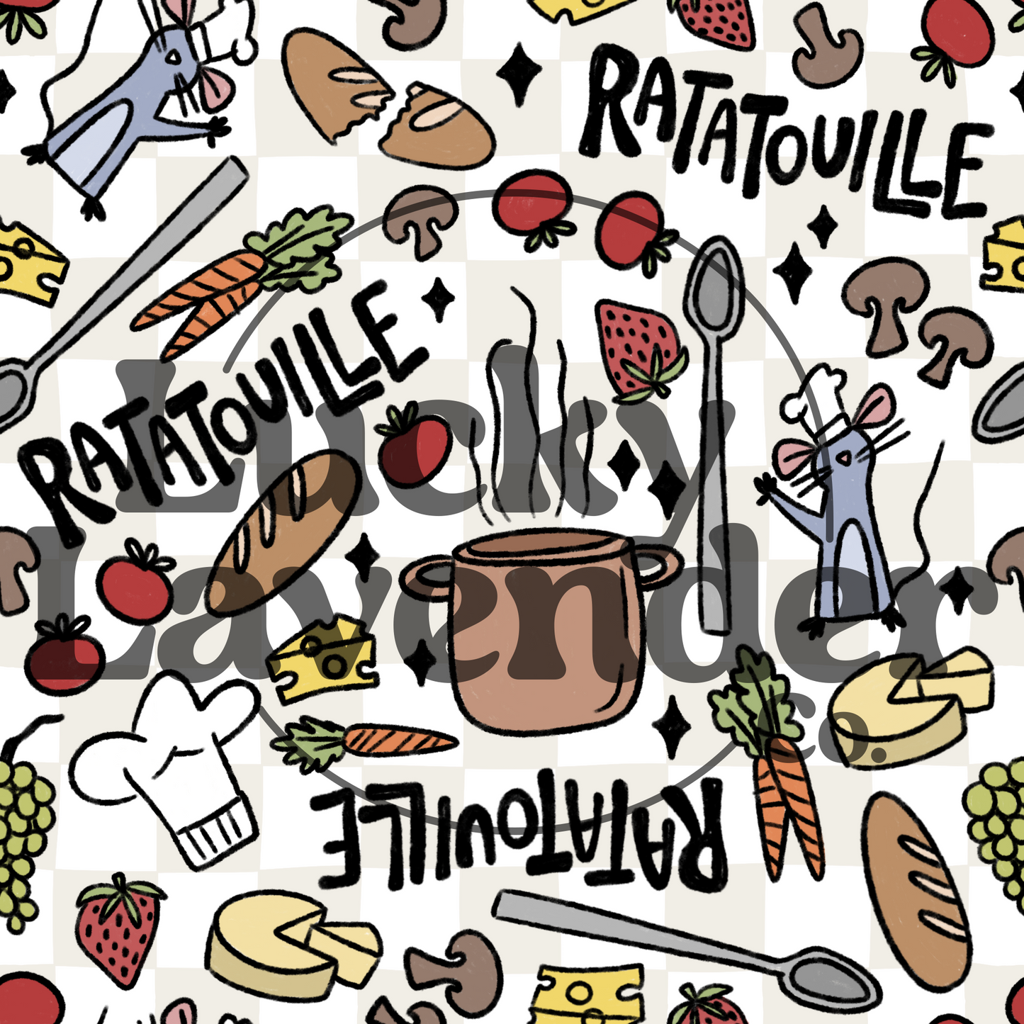 Little Chef Seamless Pattern