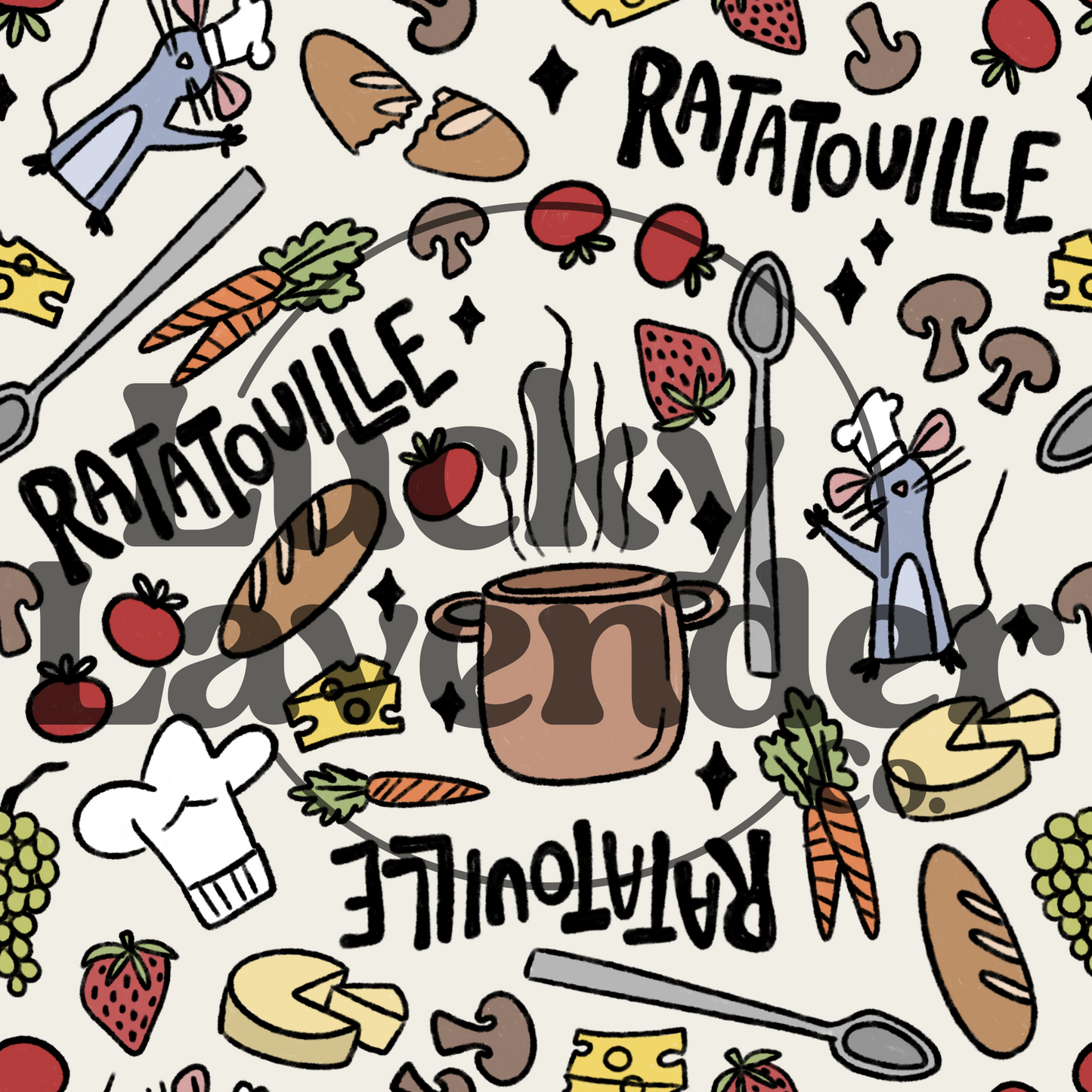 Little Chef Seamless Pattern
