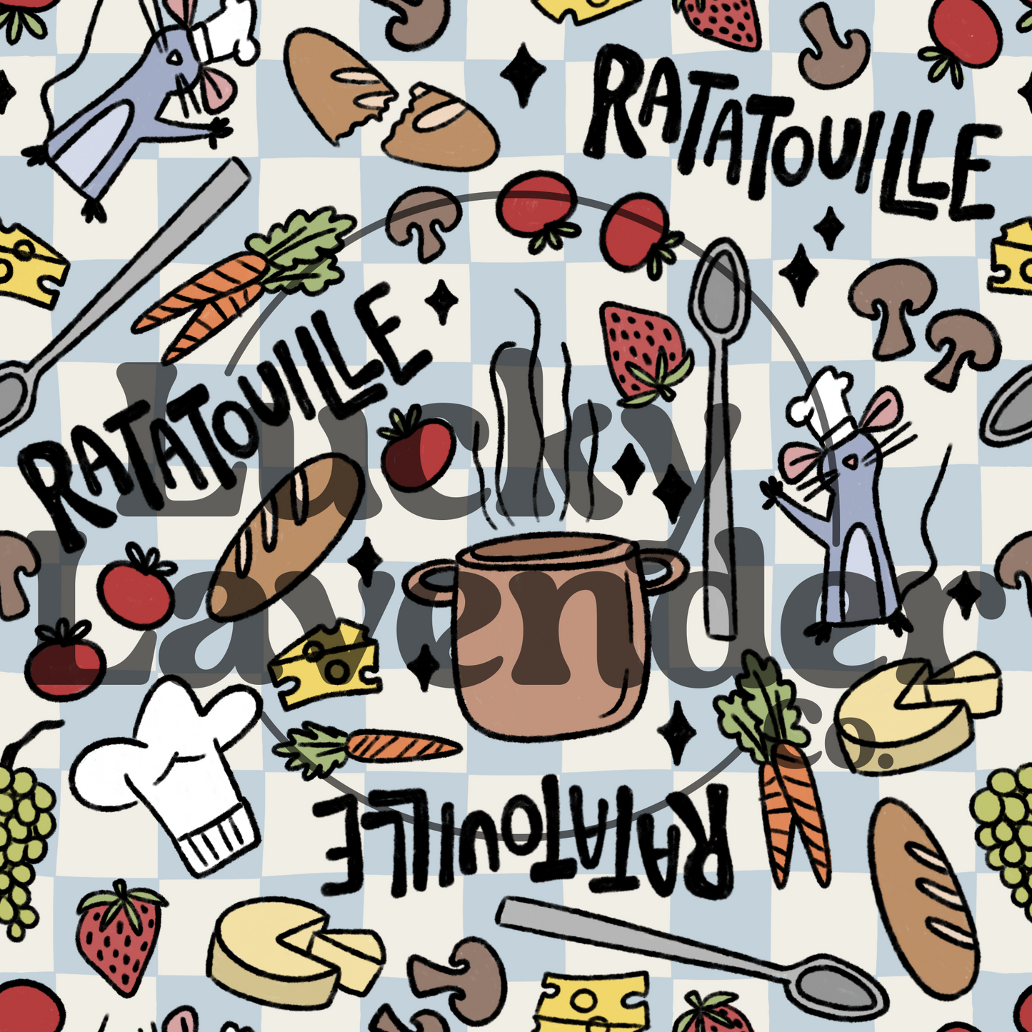 Little Chef Seamless Pattern