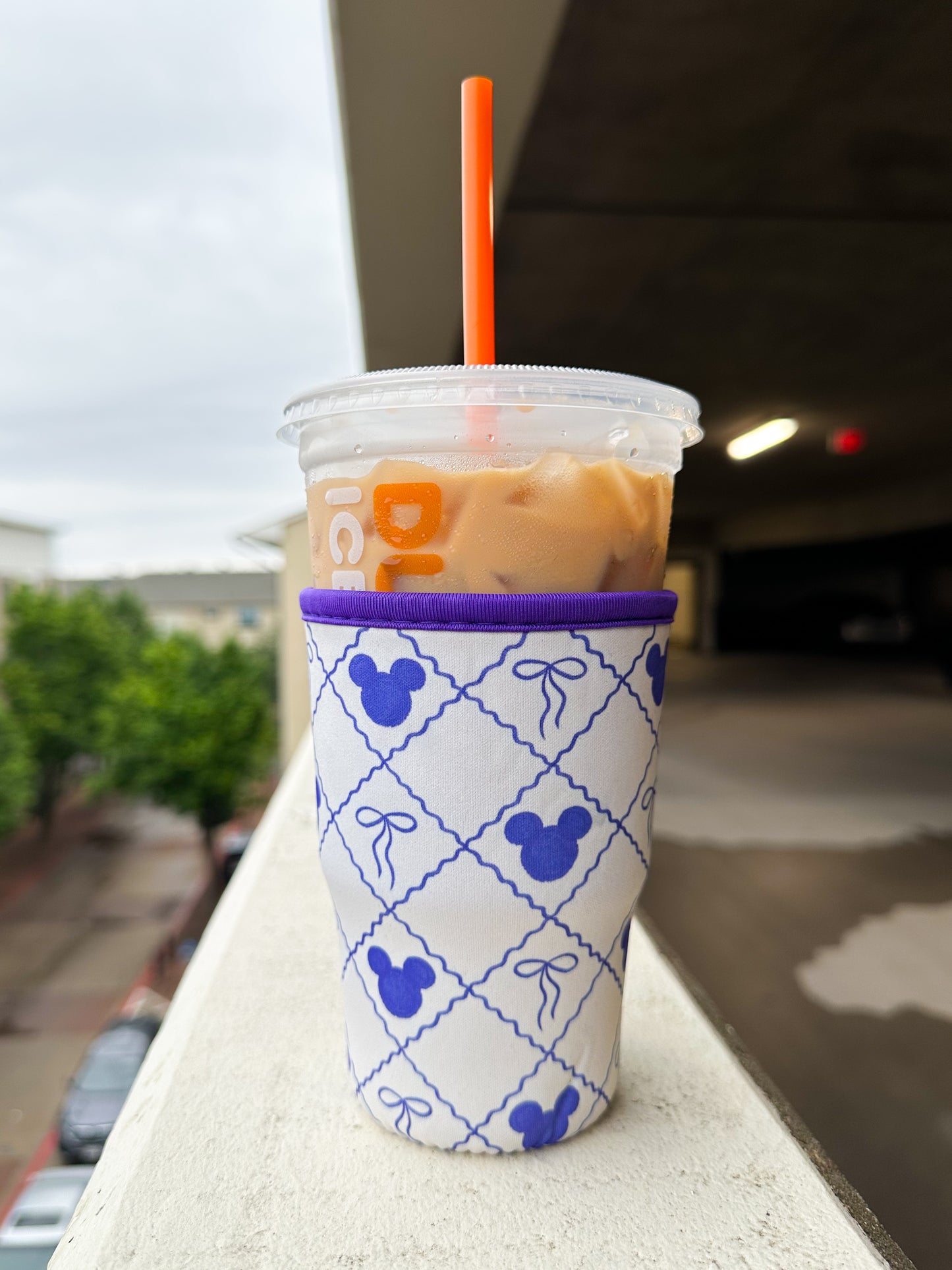 Blue Mickey Drink Sleeve