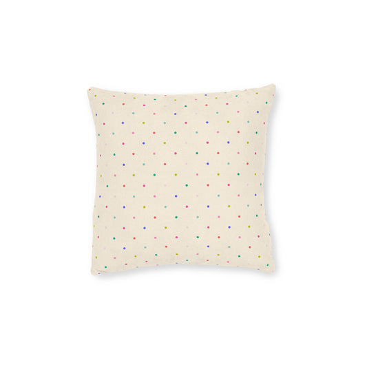 Dot Cake Throw Pillow
