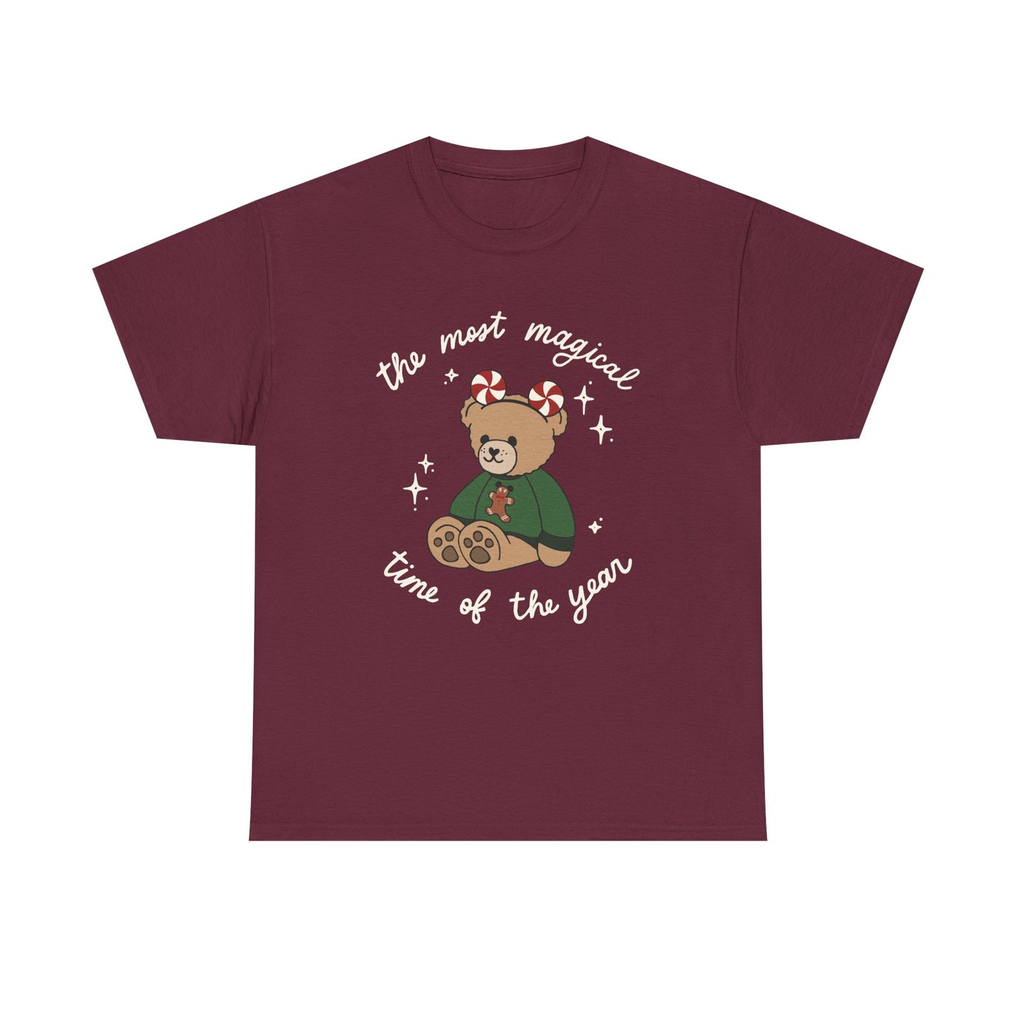 Holiday Teddy Tee (GILDAN - UP TO 5XL)