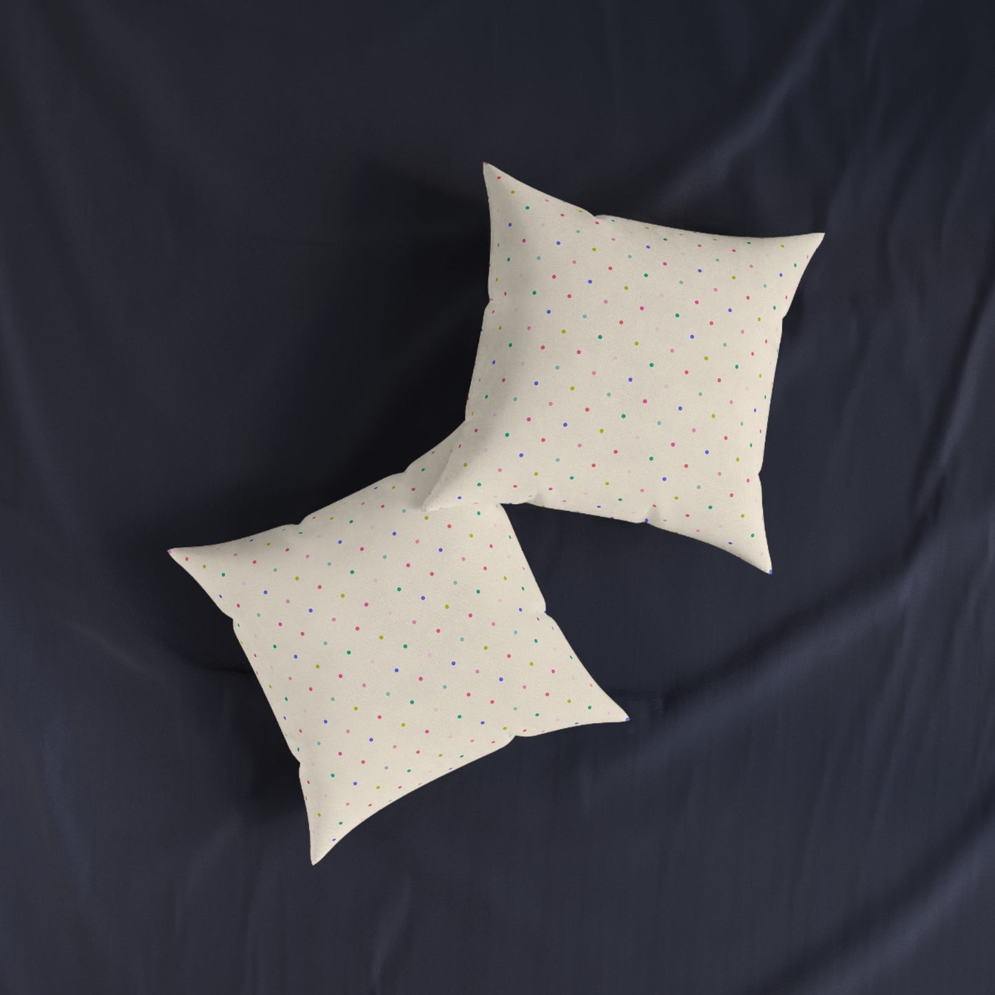 Dot Cake Throw Pillow