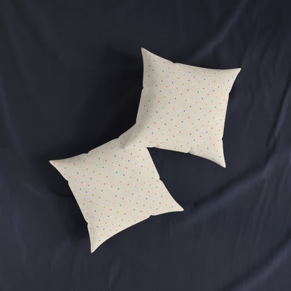 Dot Cake Throw Pillow