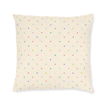 Dot Cake Throw Pillow