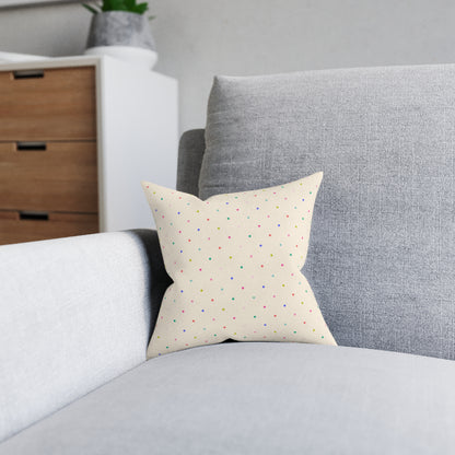 Dot Cake Throw Pillow