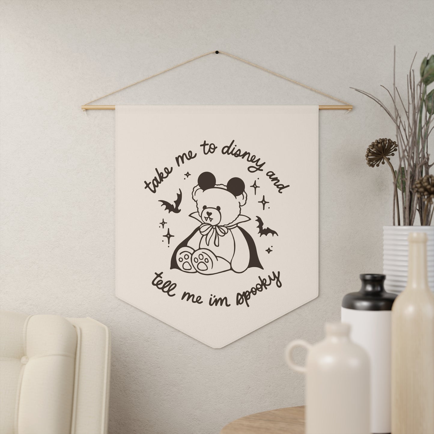 Spooky Bear Pennant
