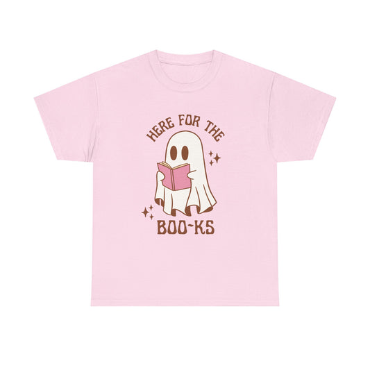 Here For The Books Tee (GILDAN - UP TO 5XL)