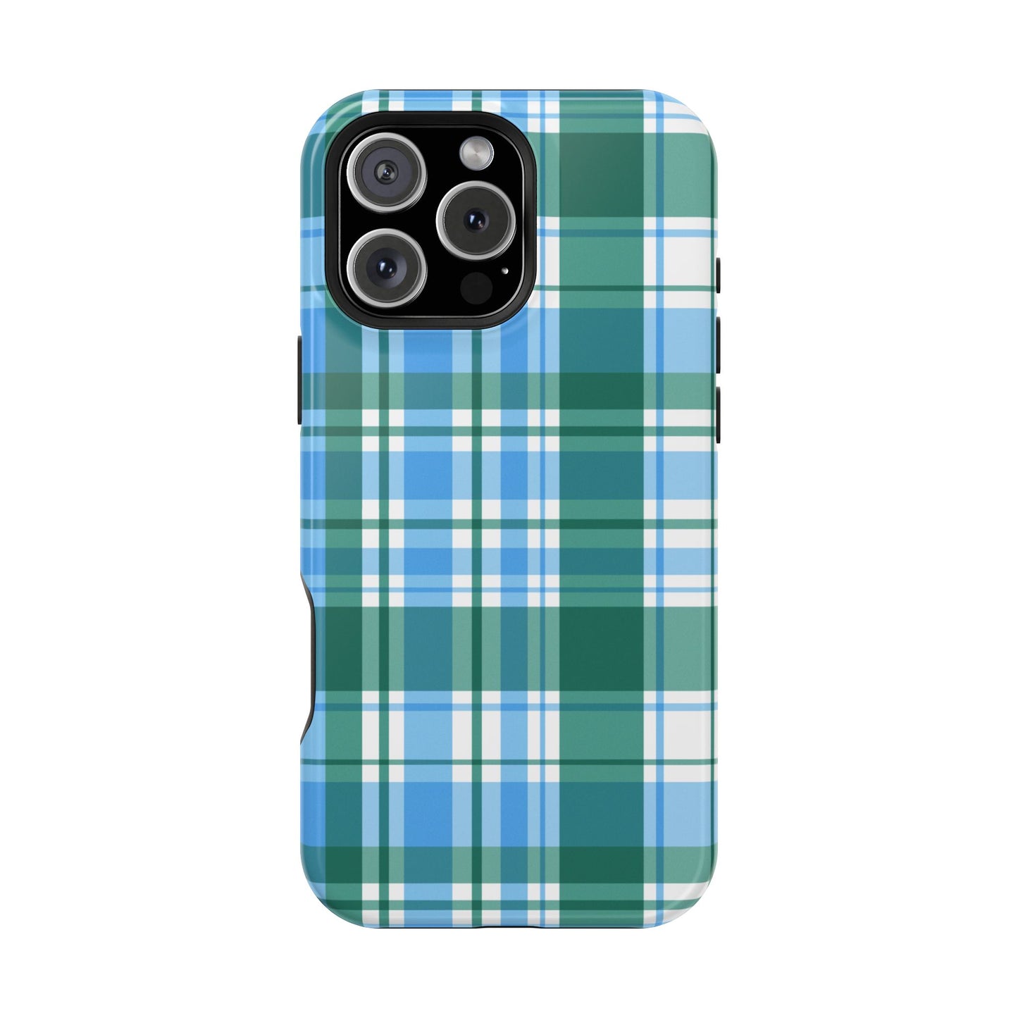 MagSafe Preppy Plaid iPhone Case