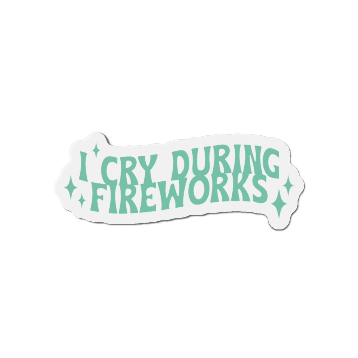 Firework Crier Magnet
