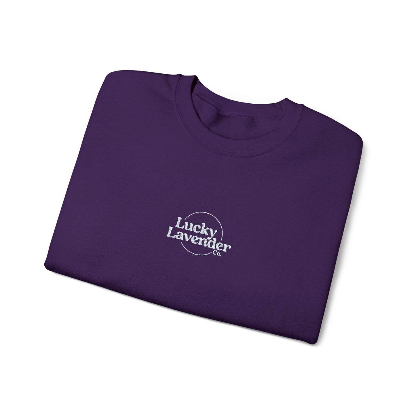 Logo Embroidered Crewneck