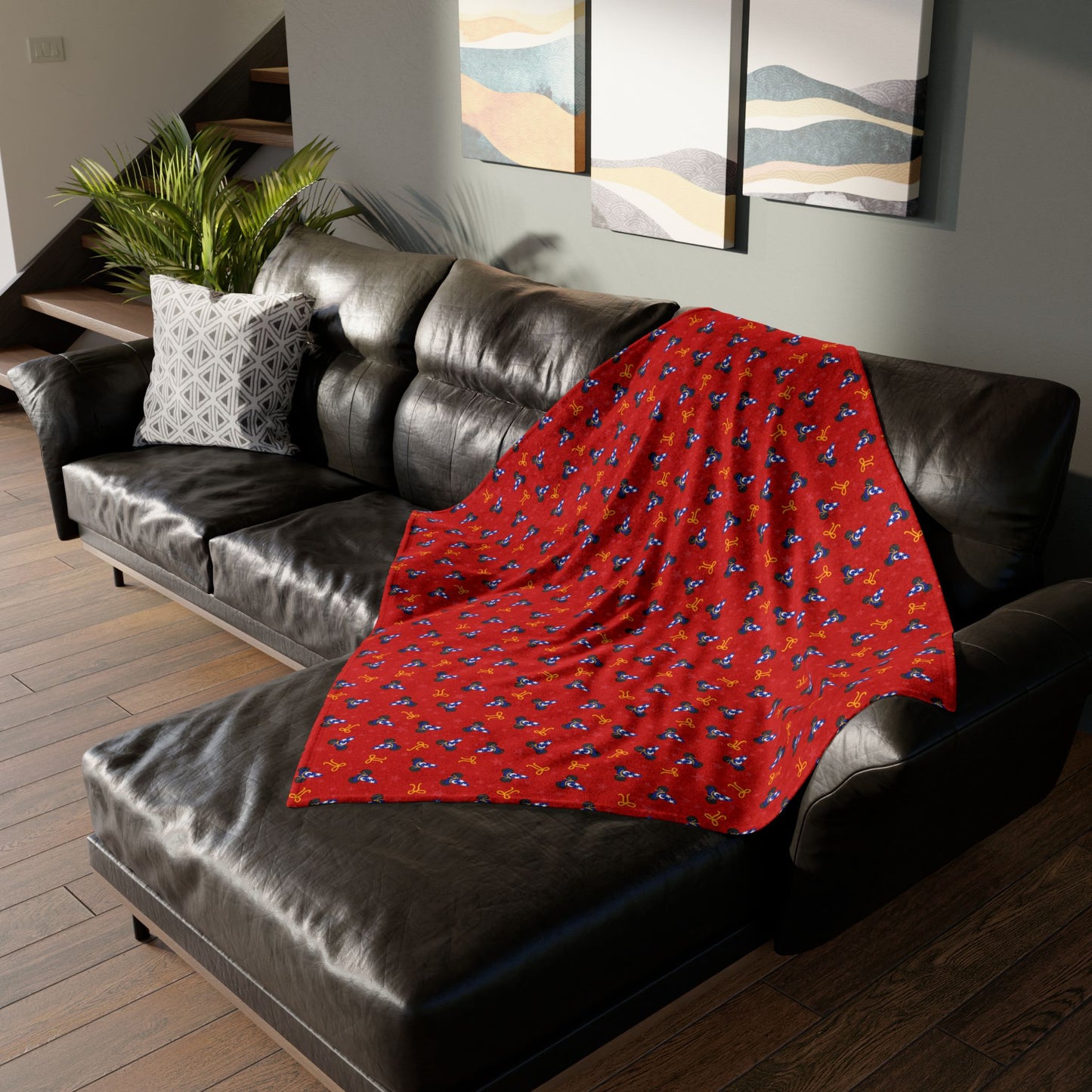 Fantastic Sorcerer Throw Blanket