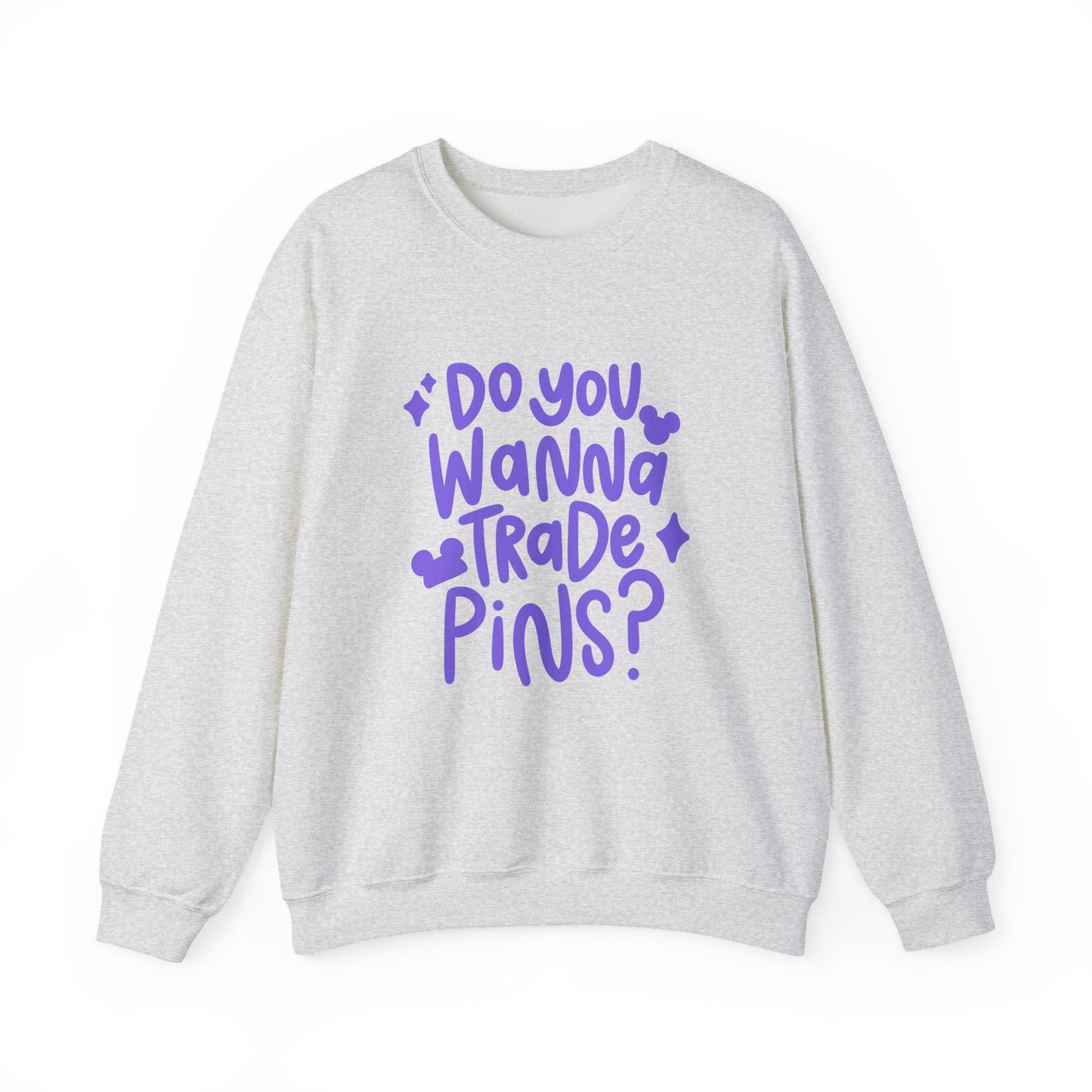 Pin Trader Crewneck (Purple)