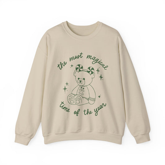 Simple Holiday Teddy Crewneck