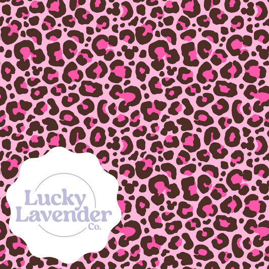 Wild Cutie Seamless Pattern - Pink