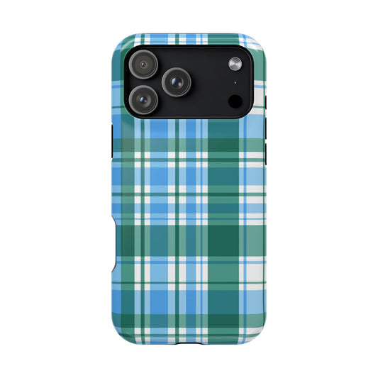 MagSafe Preppy Plaid iPhone Case
