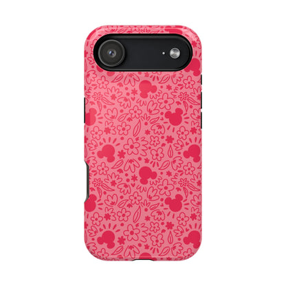 MagSafe Mouse Florals (Pink) iPhone Case