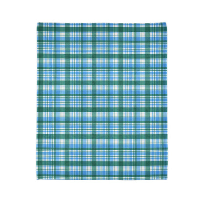 Preppy Plaid Throw Blanket