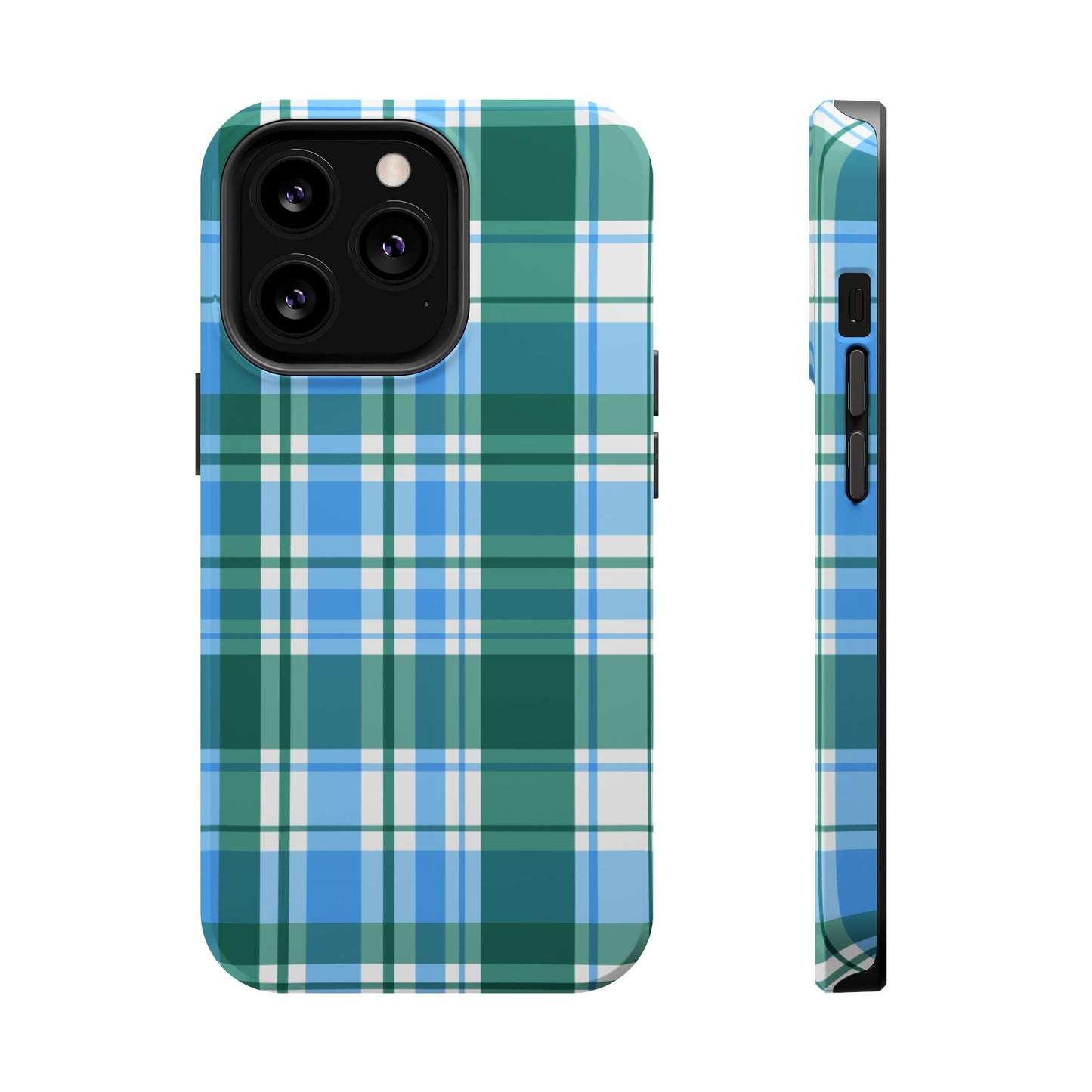 MagSafe Preppy Plaid iPhone Case