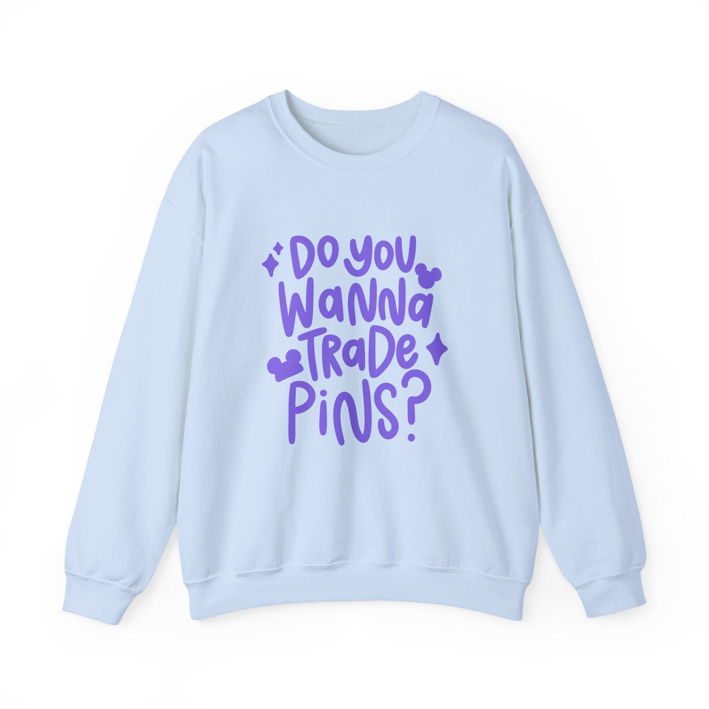 Pin Trader Crewneck (Purple)
