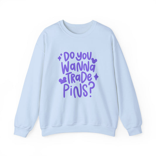 Pin Trader Crewneck (Purple)