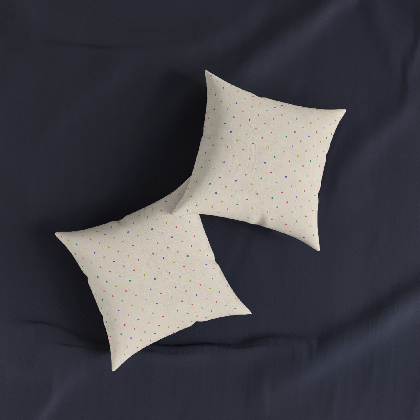 Dot Cake Throw Pillow
