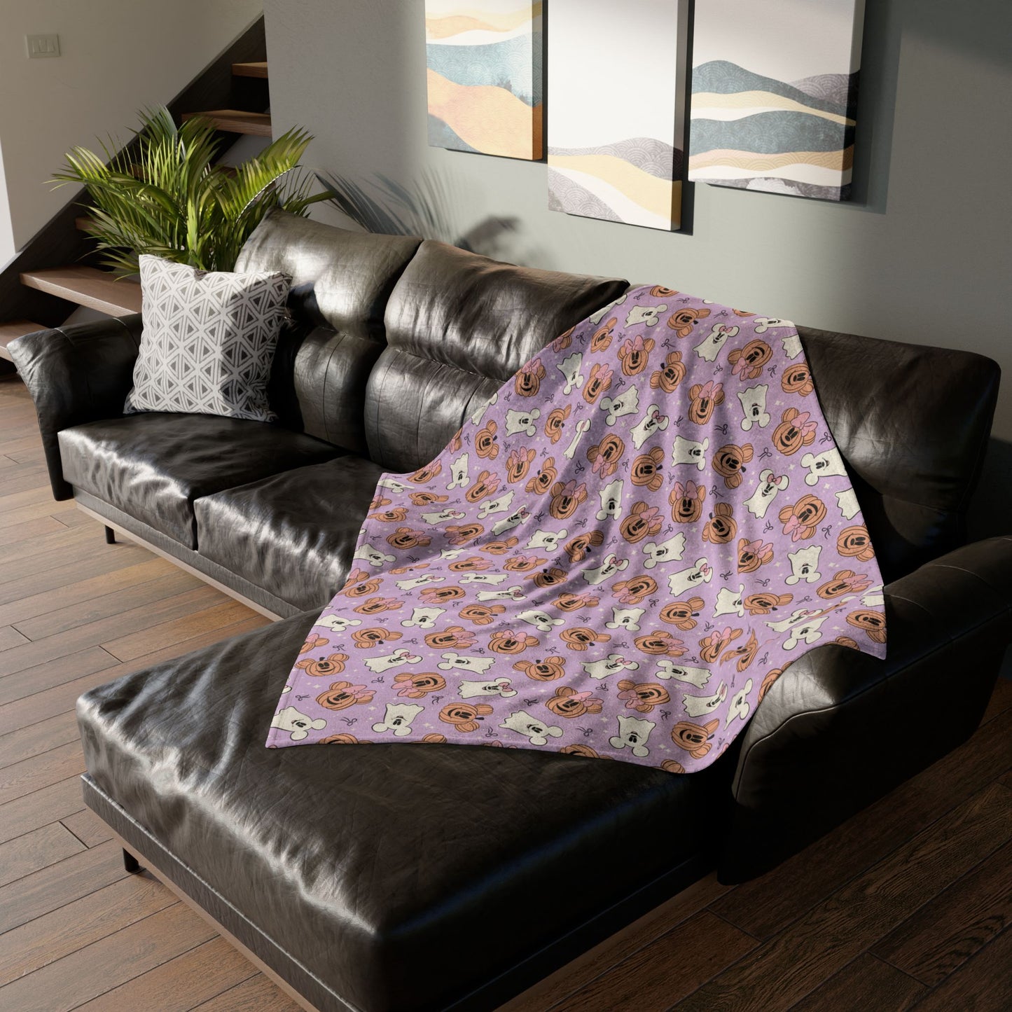 Magical Halloween Throw Blanket