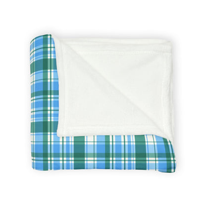 Preppy Plaid Throw Blanket
