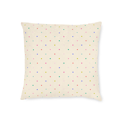 Dot Cake Throw Pillow