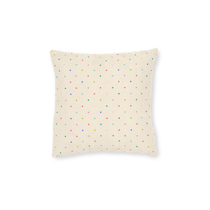 Dot Cake Throw Pillow