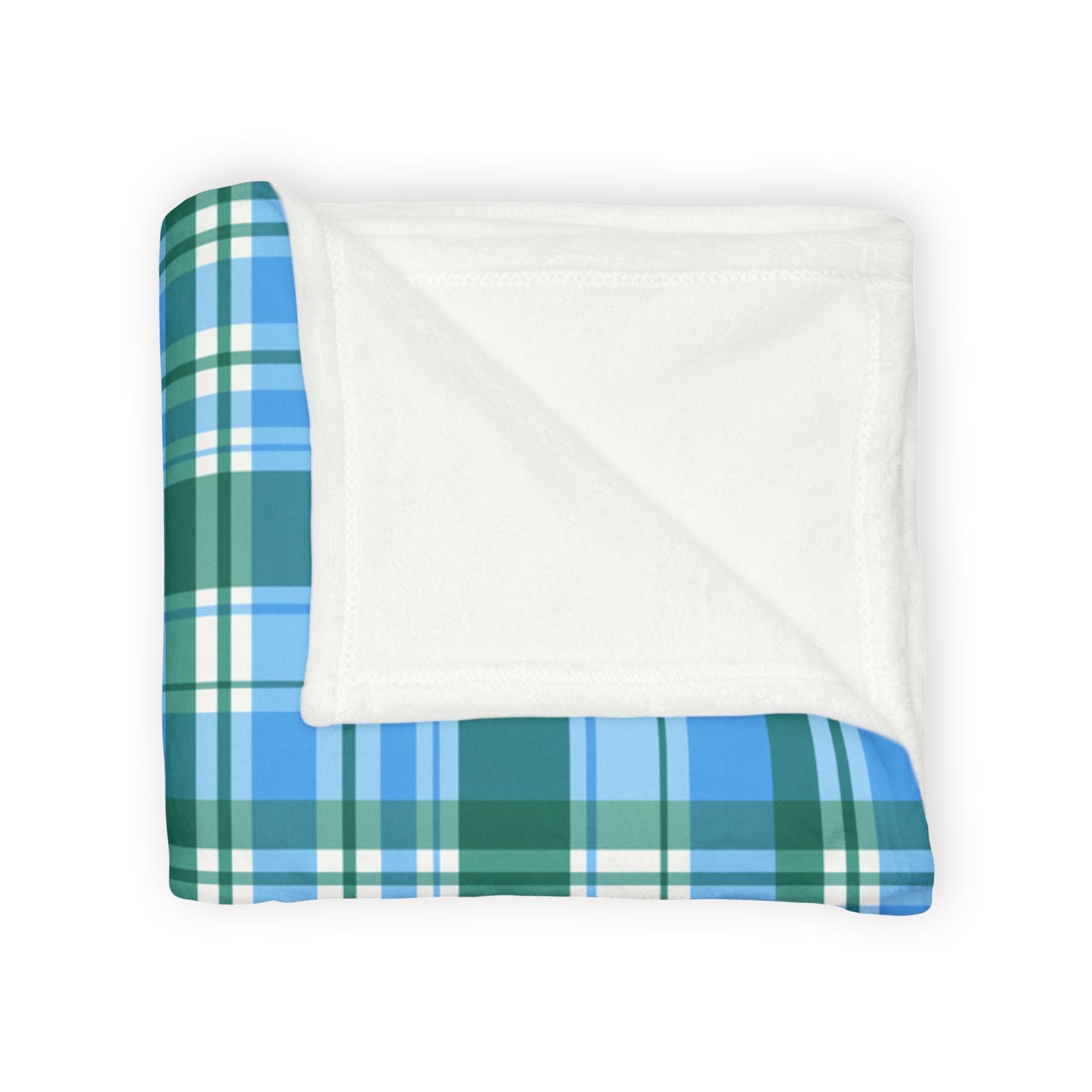 Preppy Plaid Throw Blanket