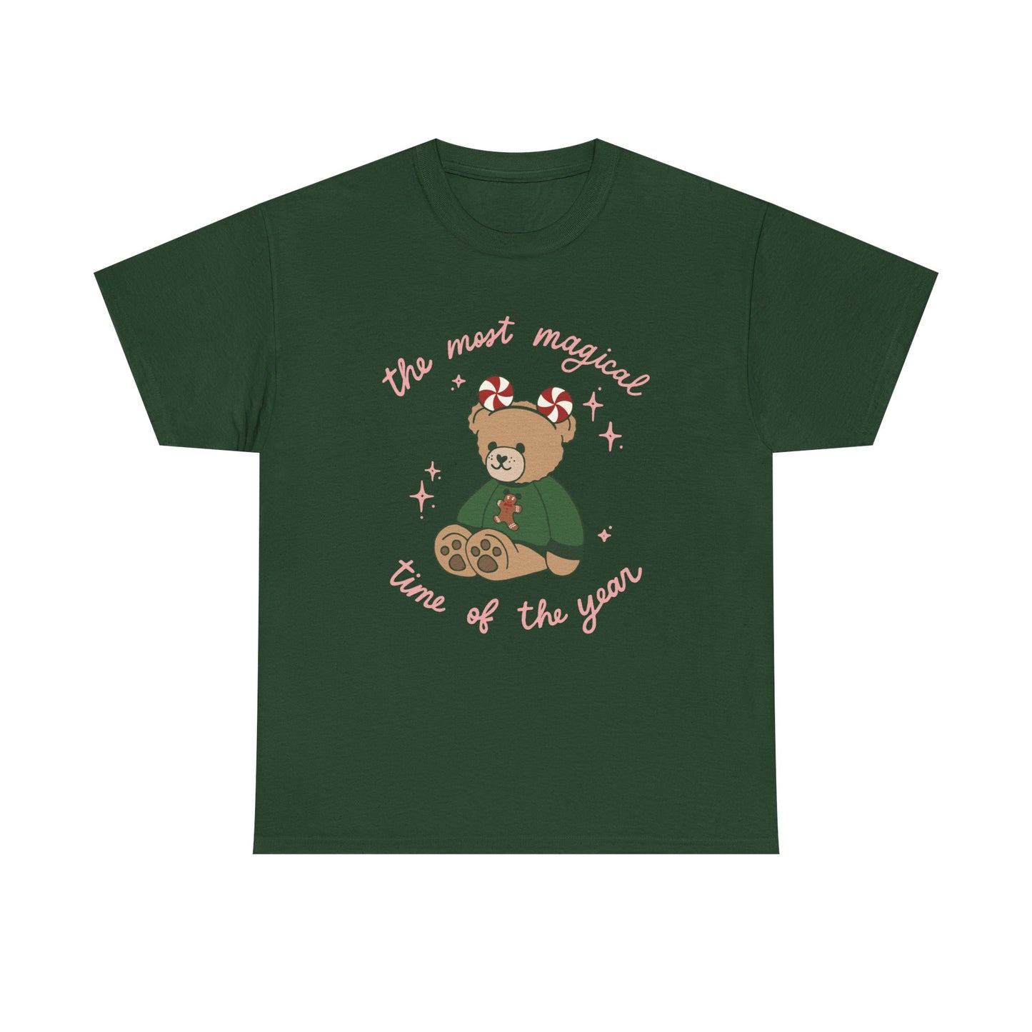 Holiday Teddy Tee (GILDAN - UP TO 5XL)