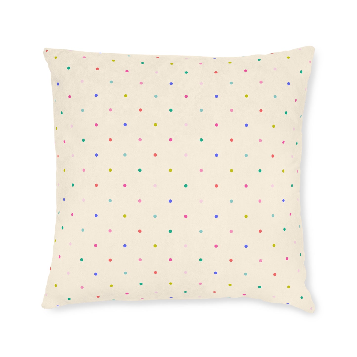 Dot Cake Throw Pillow