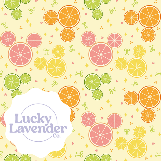 Citrus Cutie Seamless Pattern