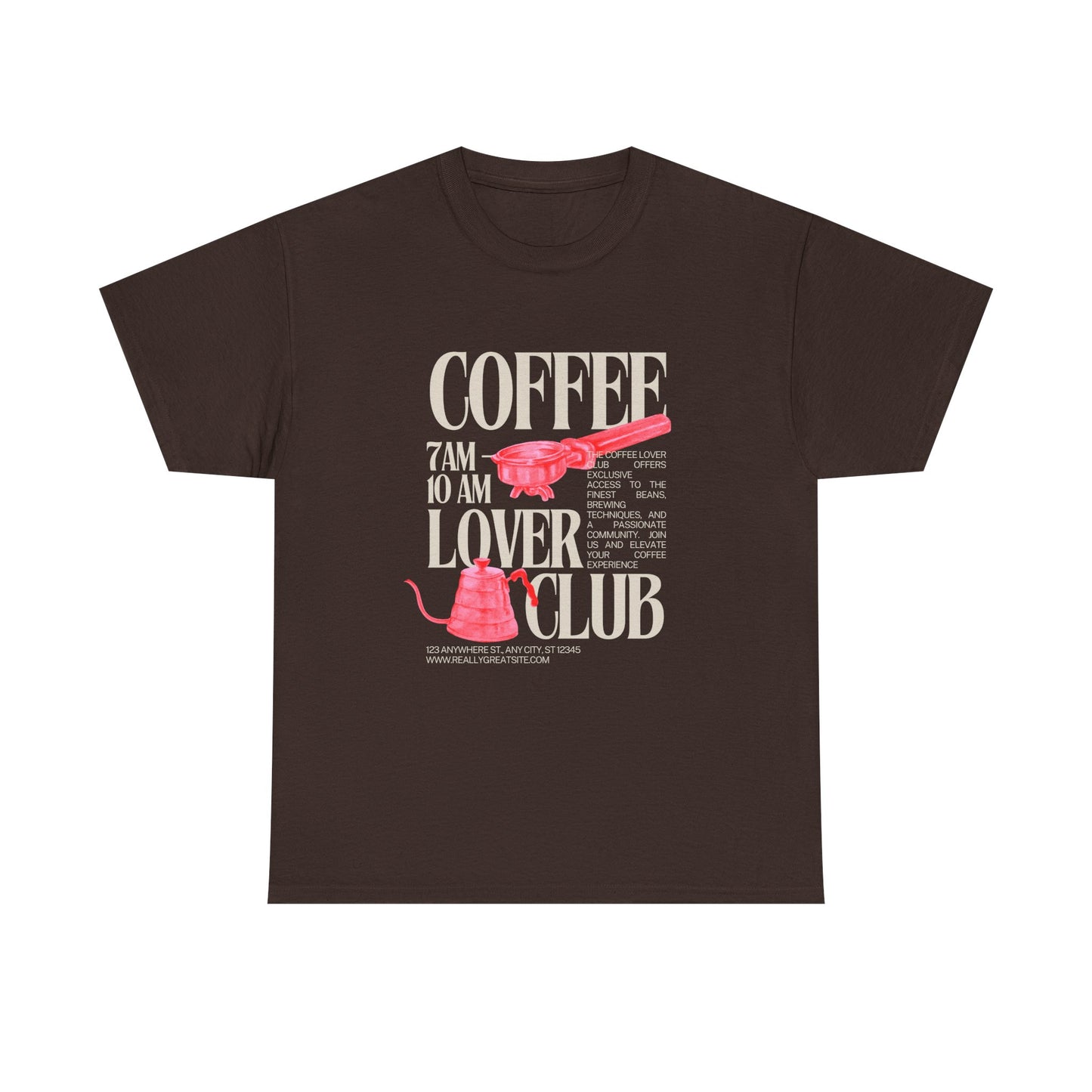 Coffee Lover Tee (GILDAN - UP TO 5XL)