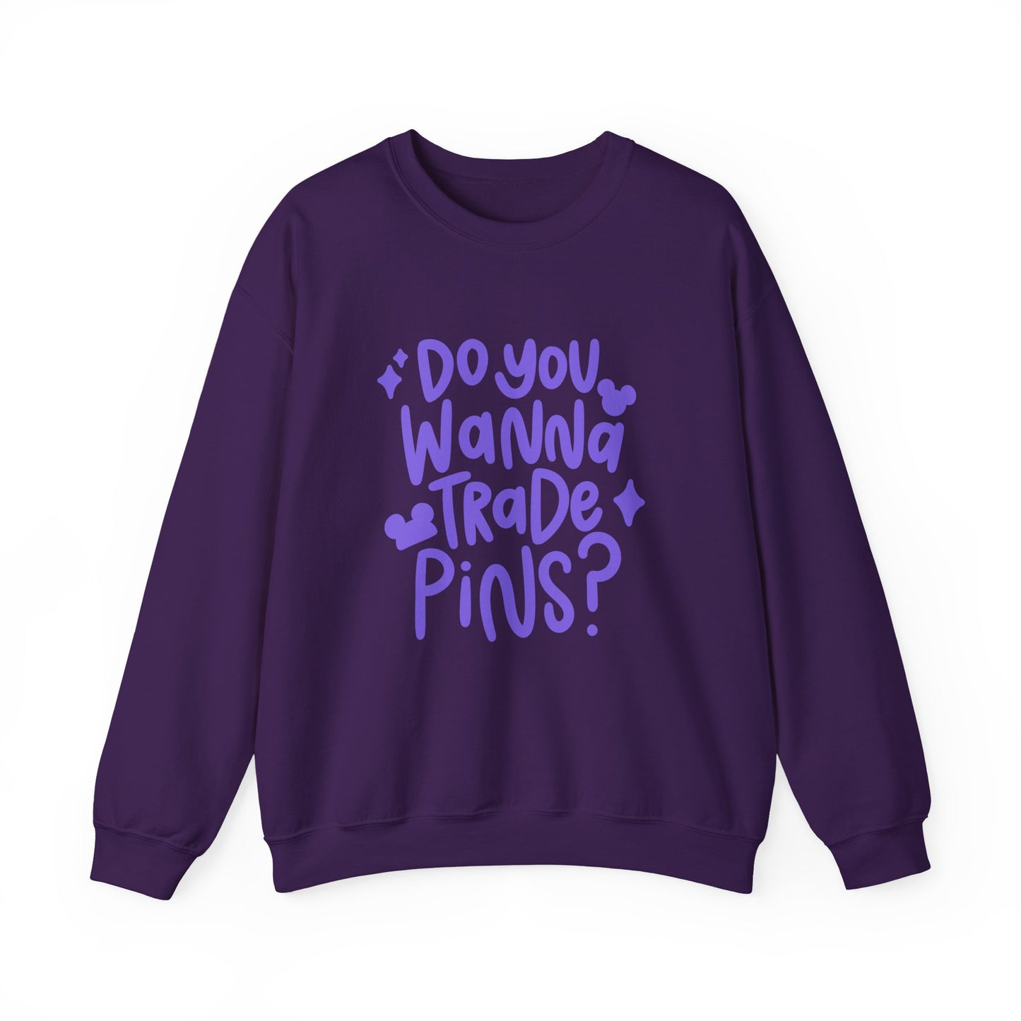 Pin Trader Crewneck (Purple)