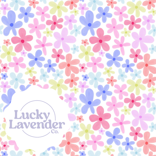 Summer Florals Seamless Pattern