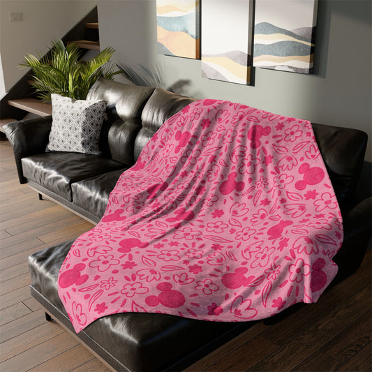 Magic Florals Throw Blanket