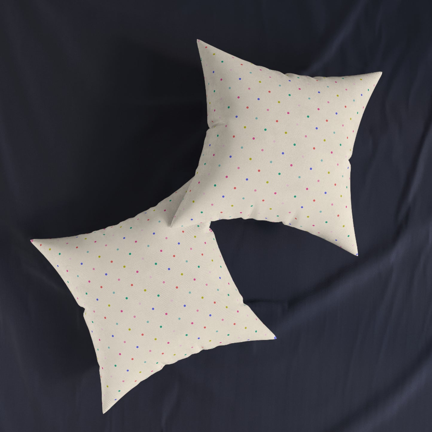 Dot Cake Throw Pillow