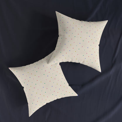 Dot Cake Throw Pillow