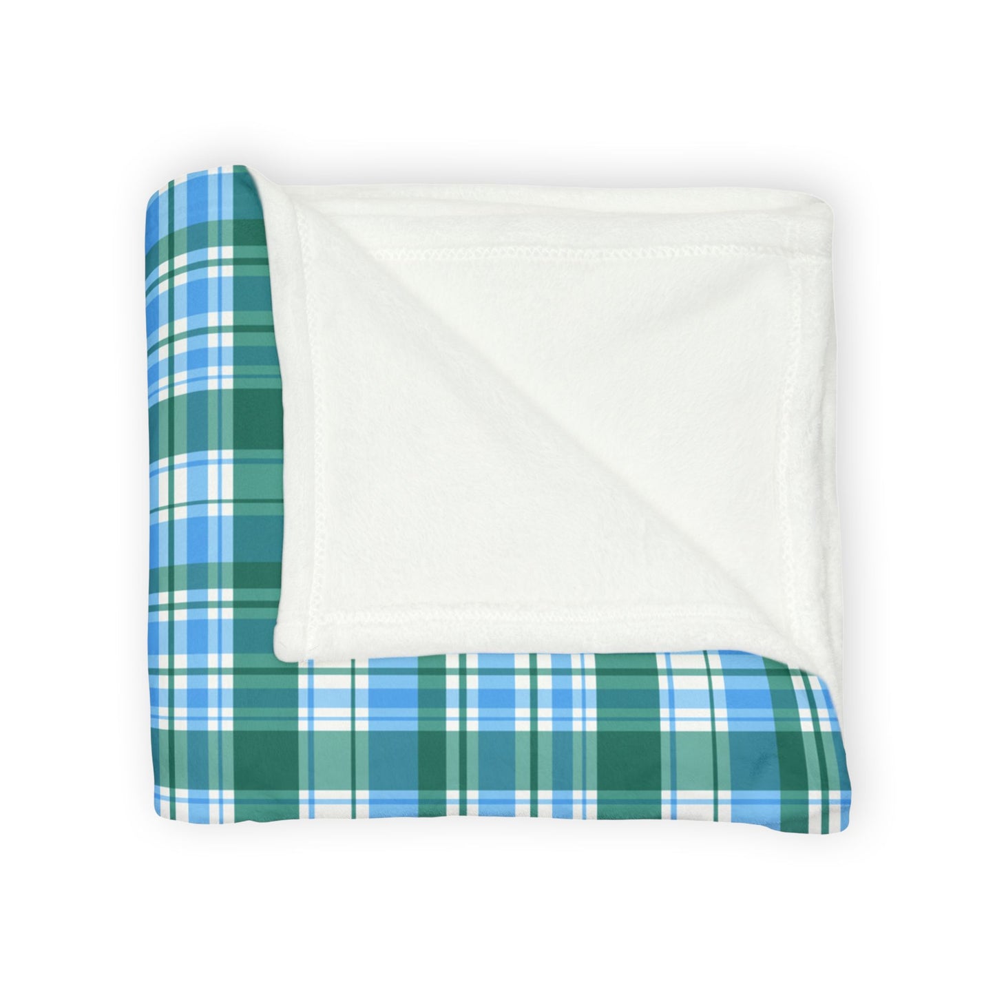 Preppy Plaid Throw Blanket