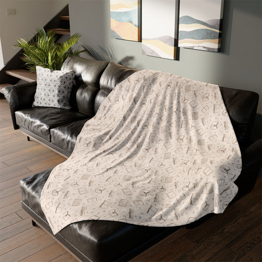 Bookish Throw Blanket
